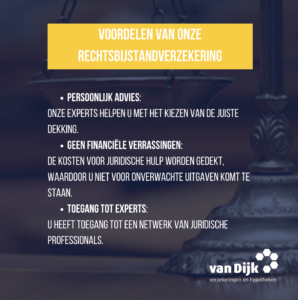 Voordelen van onze rechtsbijstandverzekering